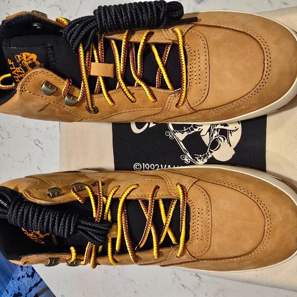 VANS x Timberland Boots Half Cab Hiker Wheat VN000CBNWEA Men’s US 10 NEW RARE - Picture 8 of 16